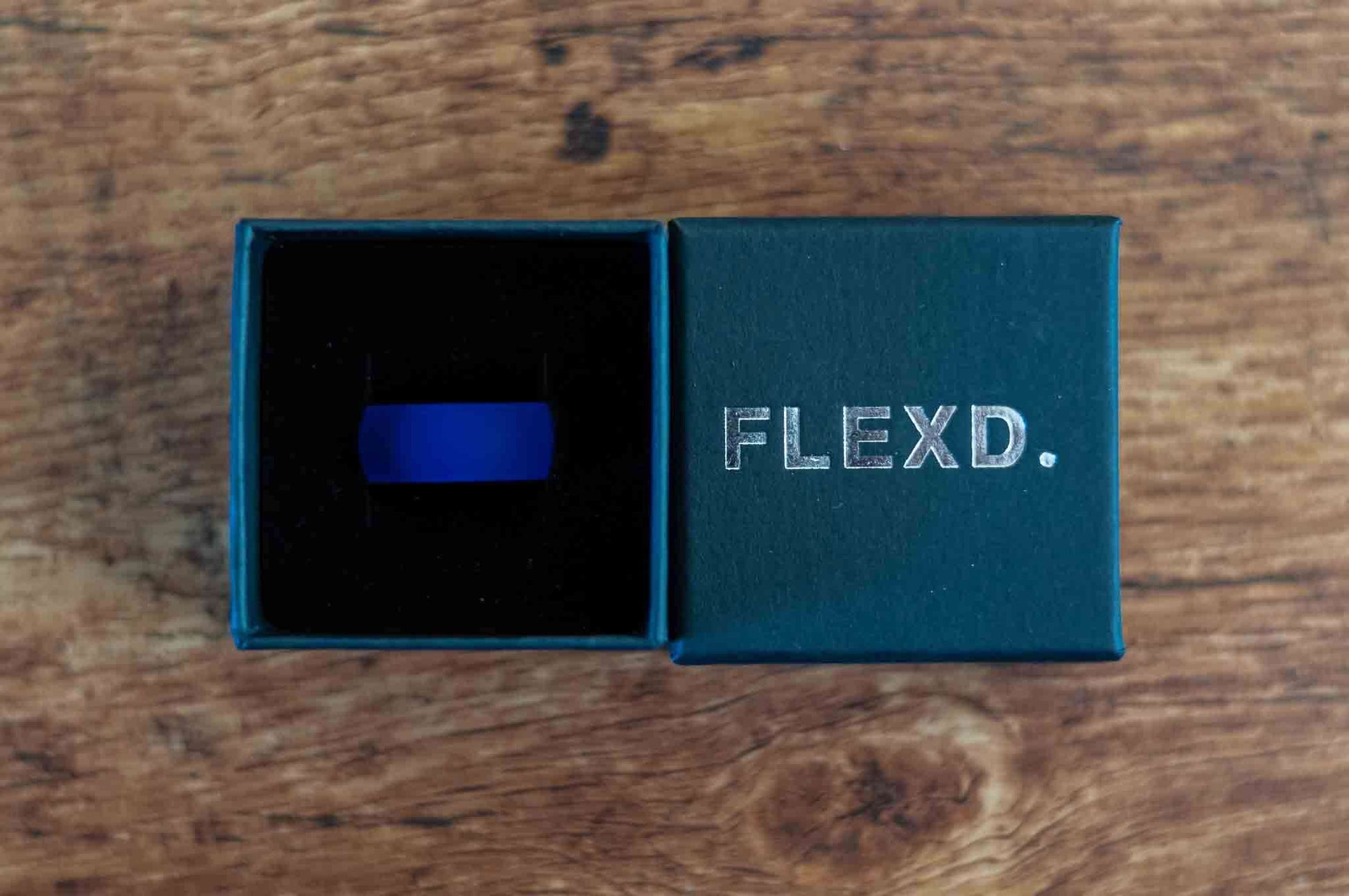 Heren Siliconen Ring - Donkerblauw - FLEXD.